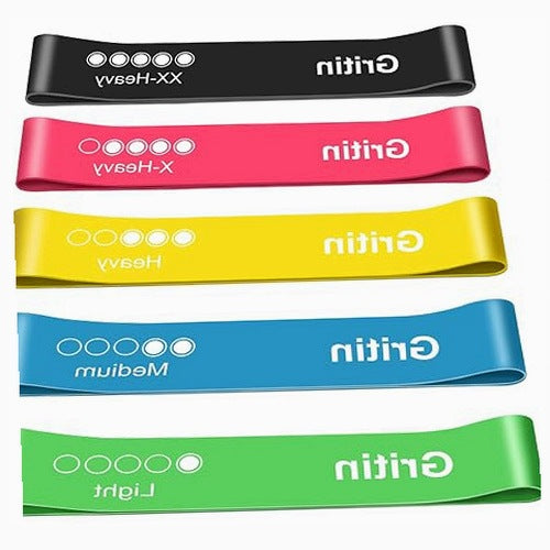 RESISTANCE TAPES FITNESS SET OF 5 PIECES RESISTANCE FOR WOMEN HOME GIFT