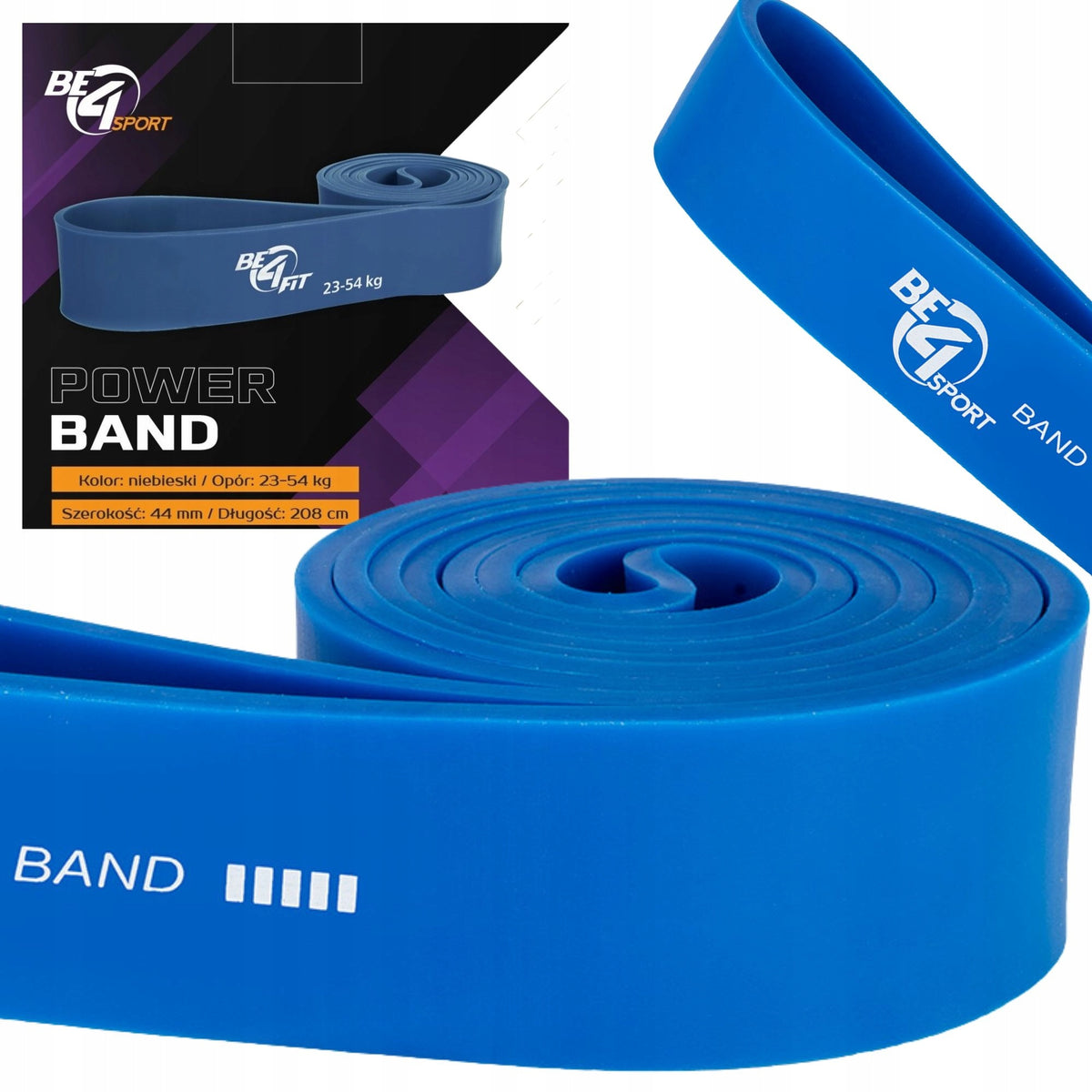 RESISTANCE TRAINING RUBBER DURABLE ELASTIC BAND POWER BAND Resistance 23-54kg