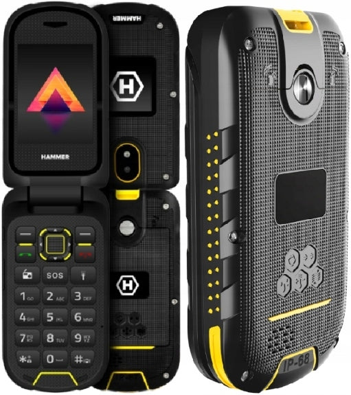 RESISTANT PHONE WITH FLAP MYPHONE HAMMER BOW IP68