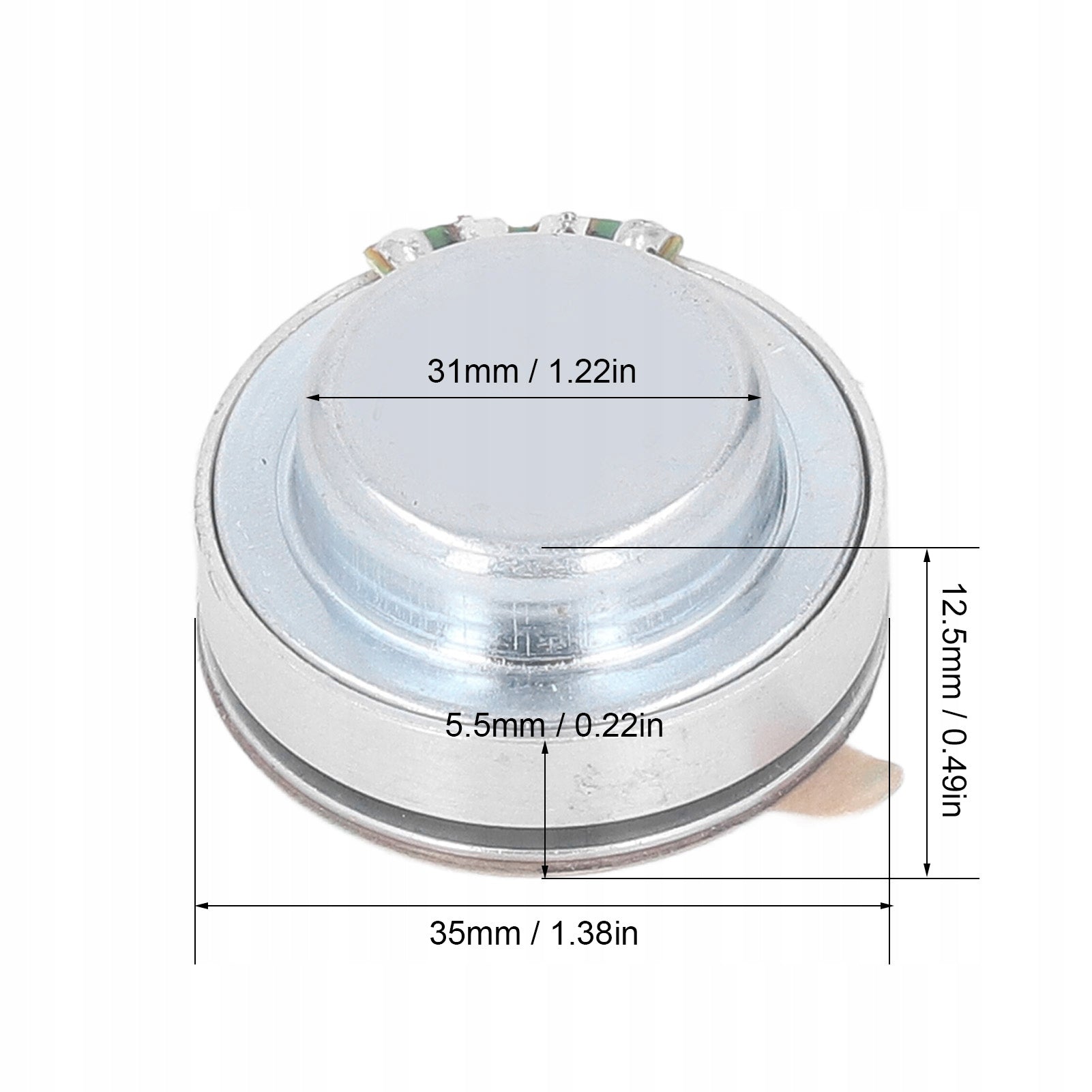 RESONANT SPEAKER, 26MM STRONG BASS, MINI, VIBRATION 3W TO MP3 Manufacturer code 1013230099612233
