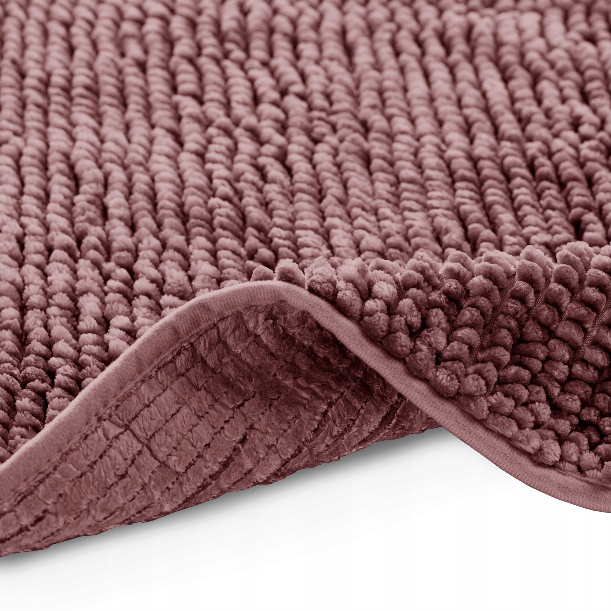RESTILO Bathroom Rug Non-Slip Chenille Shaggy 50X70 Pink Manufacturer code 190000571