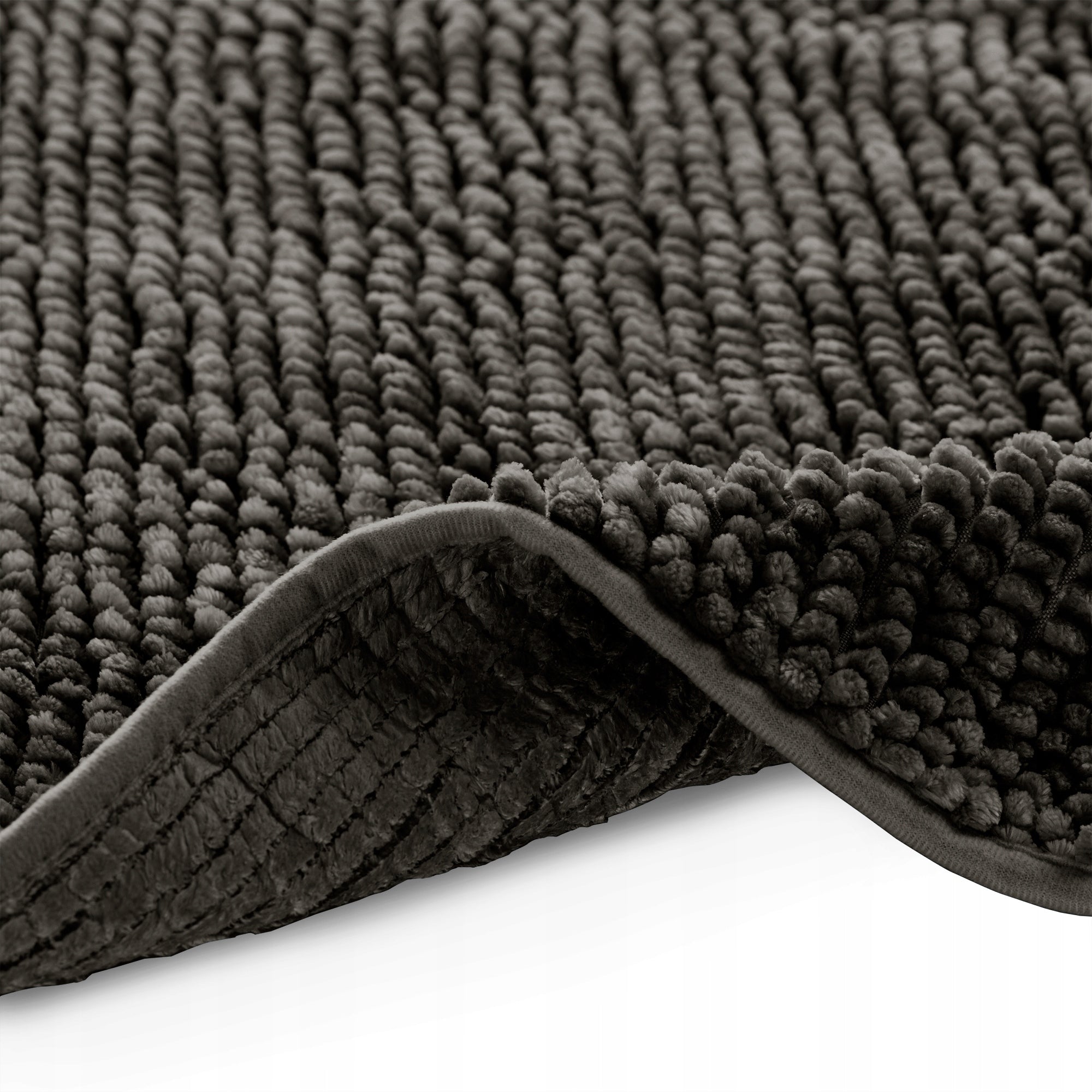RESTILO Bathroom Rug Non-Slip Chenille Shaggy 60X90 Steel Manufacturer code 190000663