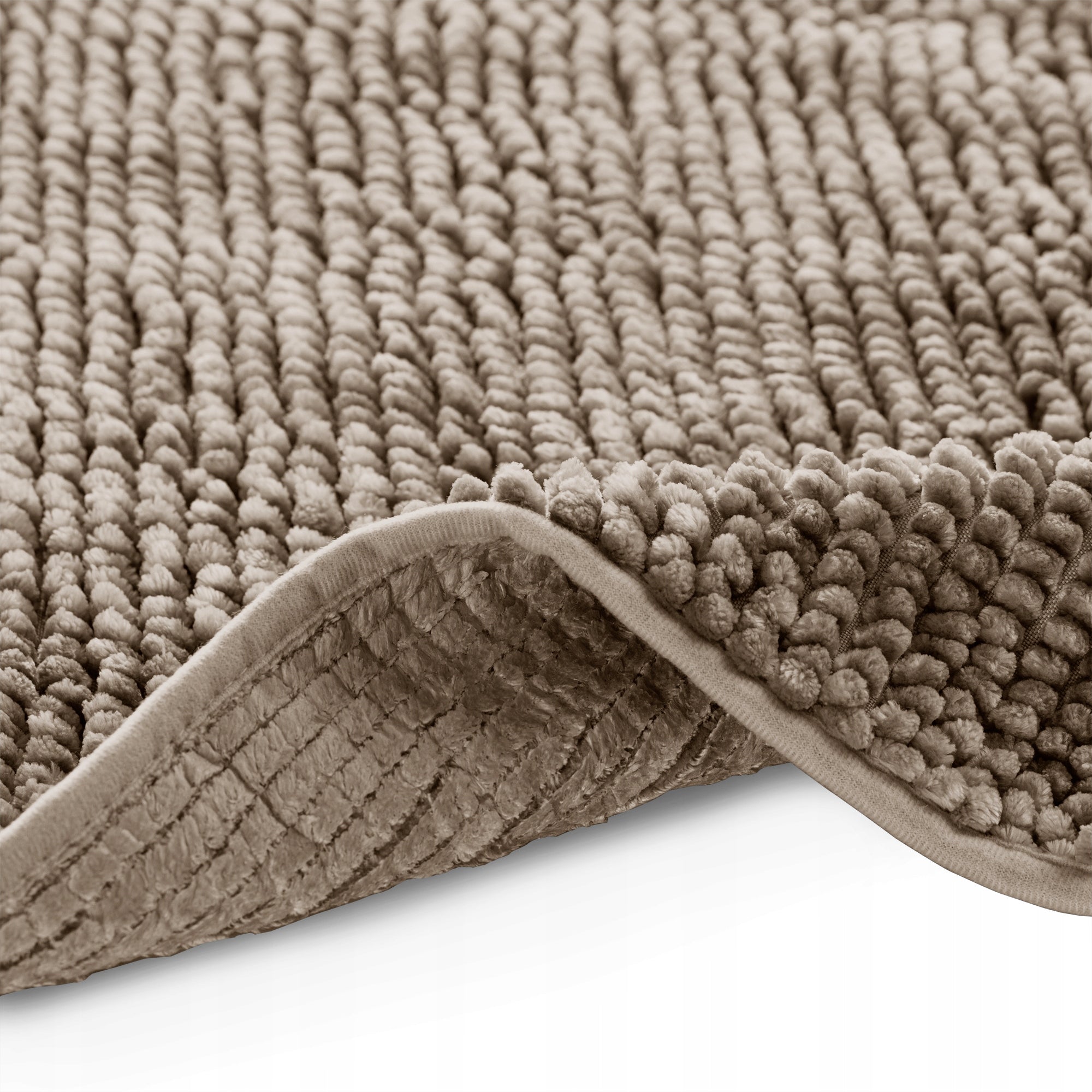 RESTILO Bathroom Rug Non-slip Set 50X80+40X55 Dark Beige Packaging status original