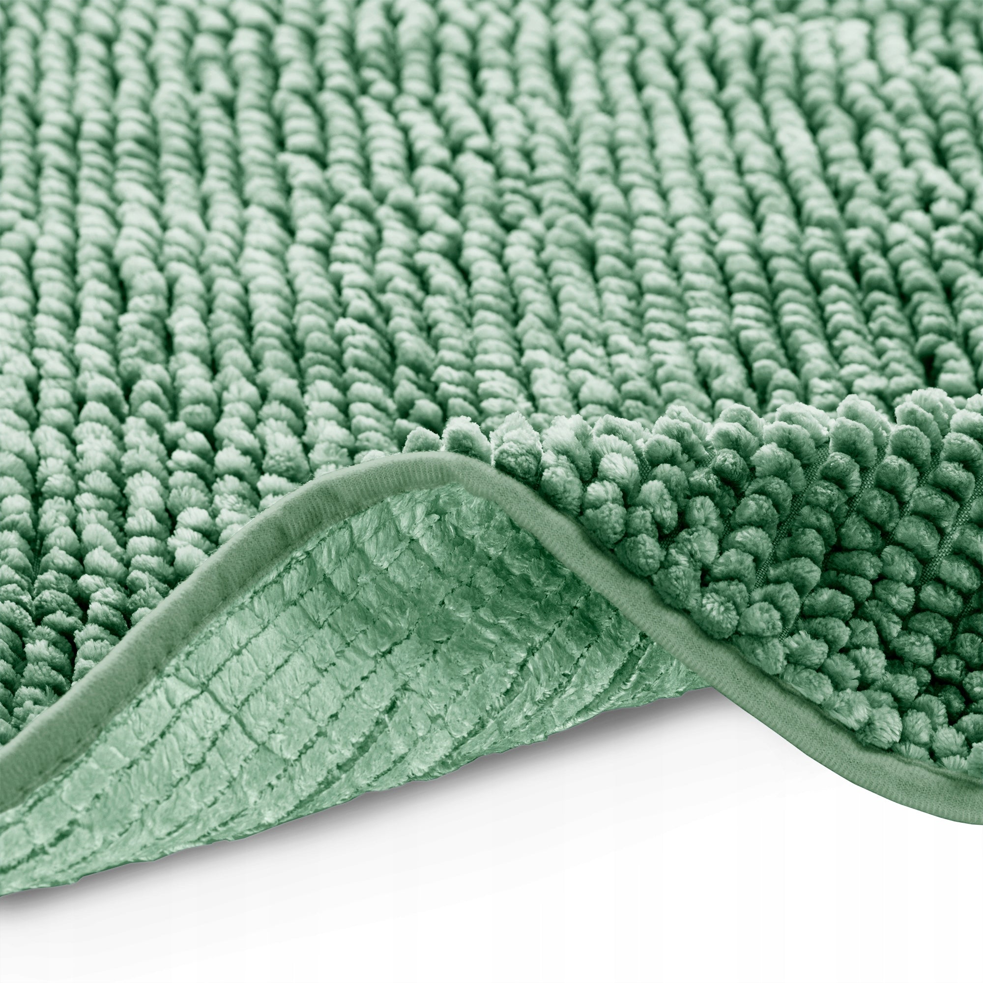RESTILO Bathroom rug non-slip shaggy set 50X80+40X52 Green Packaging status original