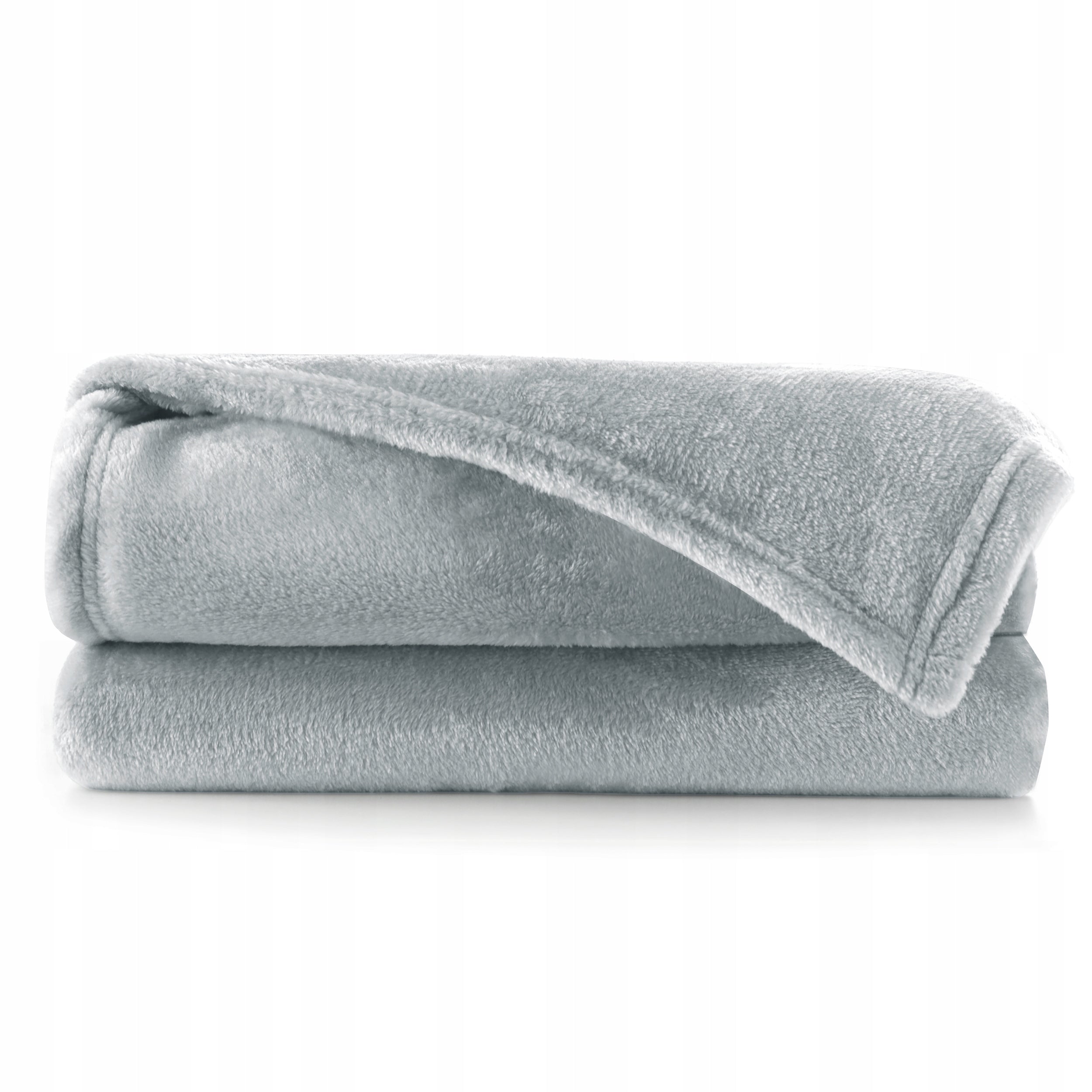 RESTILO Microfiber Blankets Grey 70x150 cm Warm Soft