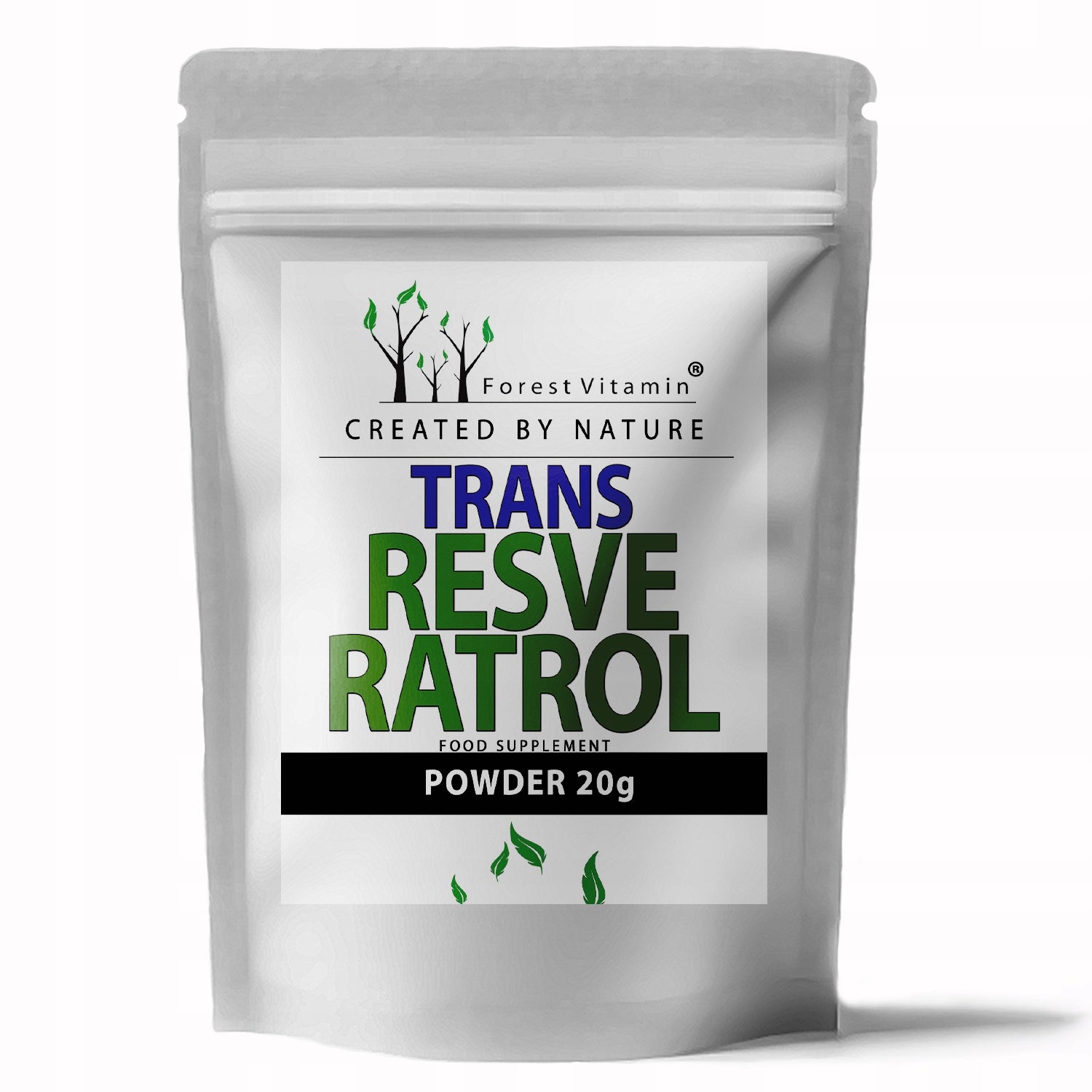 RESVERATROL NATURAL PURE TRANS RESVERATROL 20g KNOTWEED EAN (GTIN) 5904890310889