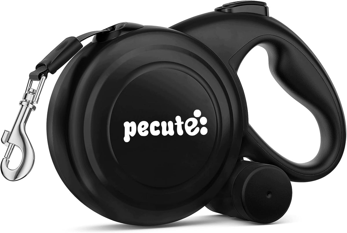 RETRACTABLE DOG LEASH 9,8M REFLECTIVE ONE-BUTTON CONTROL