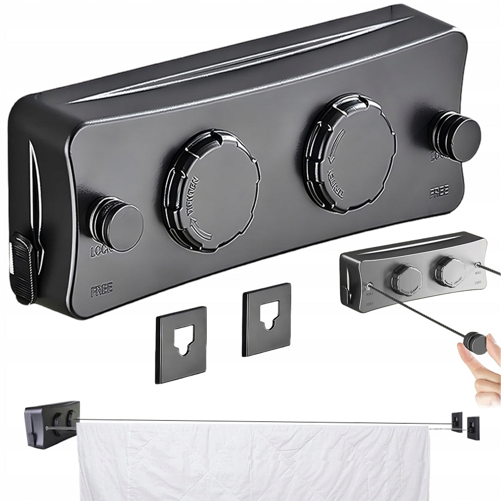 RETRACTABLE LAUNDRY CORD ANTI-HANGING 20KG LOAD CAPACITY FOR BALCONY