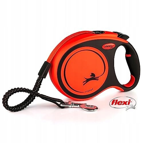 RETRACTABLE LEASH FOR DOG AND CAT 8 M ORANGE L Packaging status original