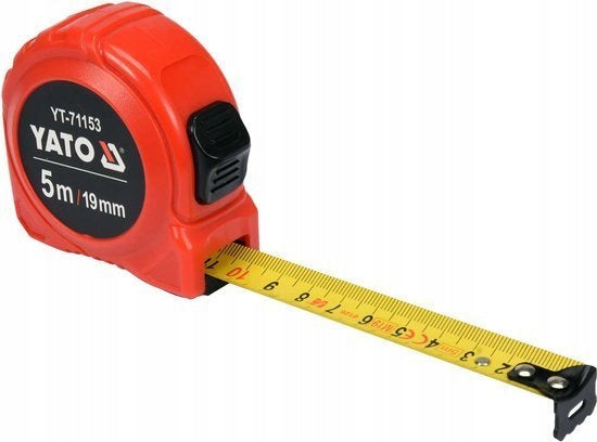 RETRACTABLE MEASURE 5Mx19MM YT-71153 YATO Packaging status original