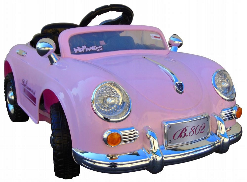 RETRO AUTO CLASSIC BATTERY 2 MOTORS REMOTE CONTROL 2.4G MP3 CAR LIGHT