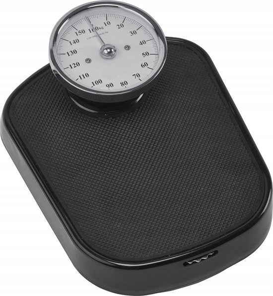 RETRO BATHROOM SCALE UP TO 160KG QUIGG DT-612 BLACK