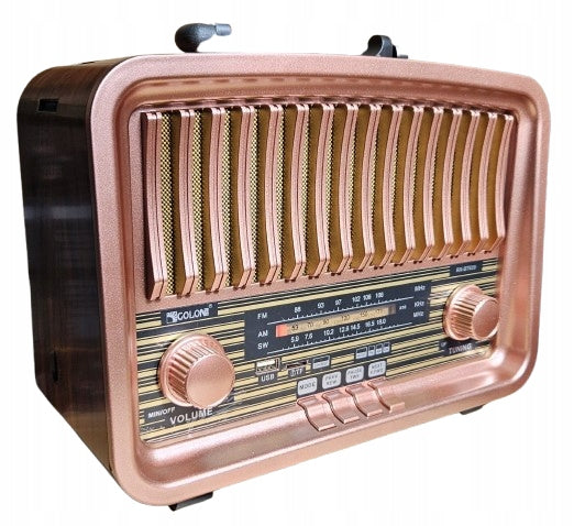 RETRO BLUETOOTH RECHARGEABLE NETWORK RADIO Manufacturer code K3