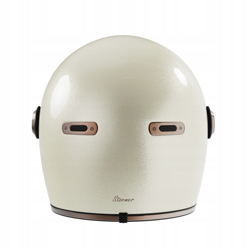 RETRO HELMET STORMER HISTORY OFF WHITE CREAM GLOSS Size M Manufacturer STORMER