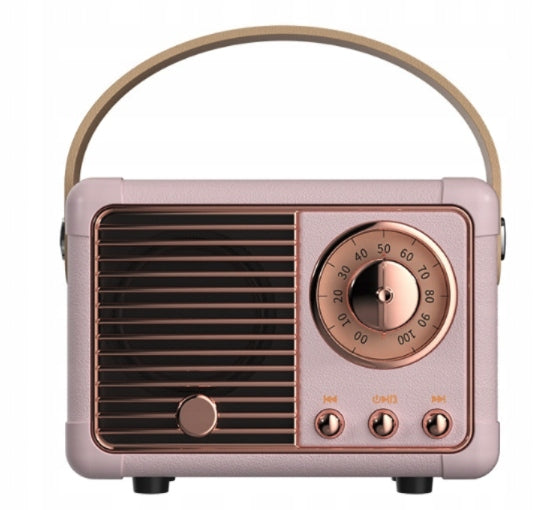 RETRO PORTABLE BLUETOOTH SPEAKER RADIO GIFT