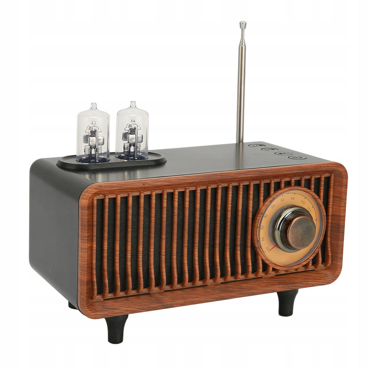 RETRO STYLE BLUETOOTH SPEAKER WITH LOW LATENCY AND USB CONNECTOR