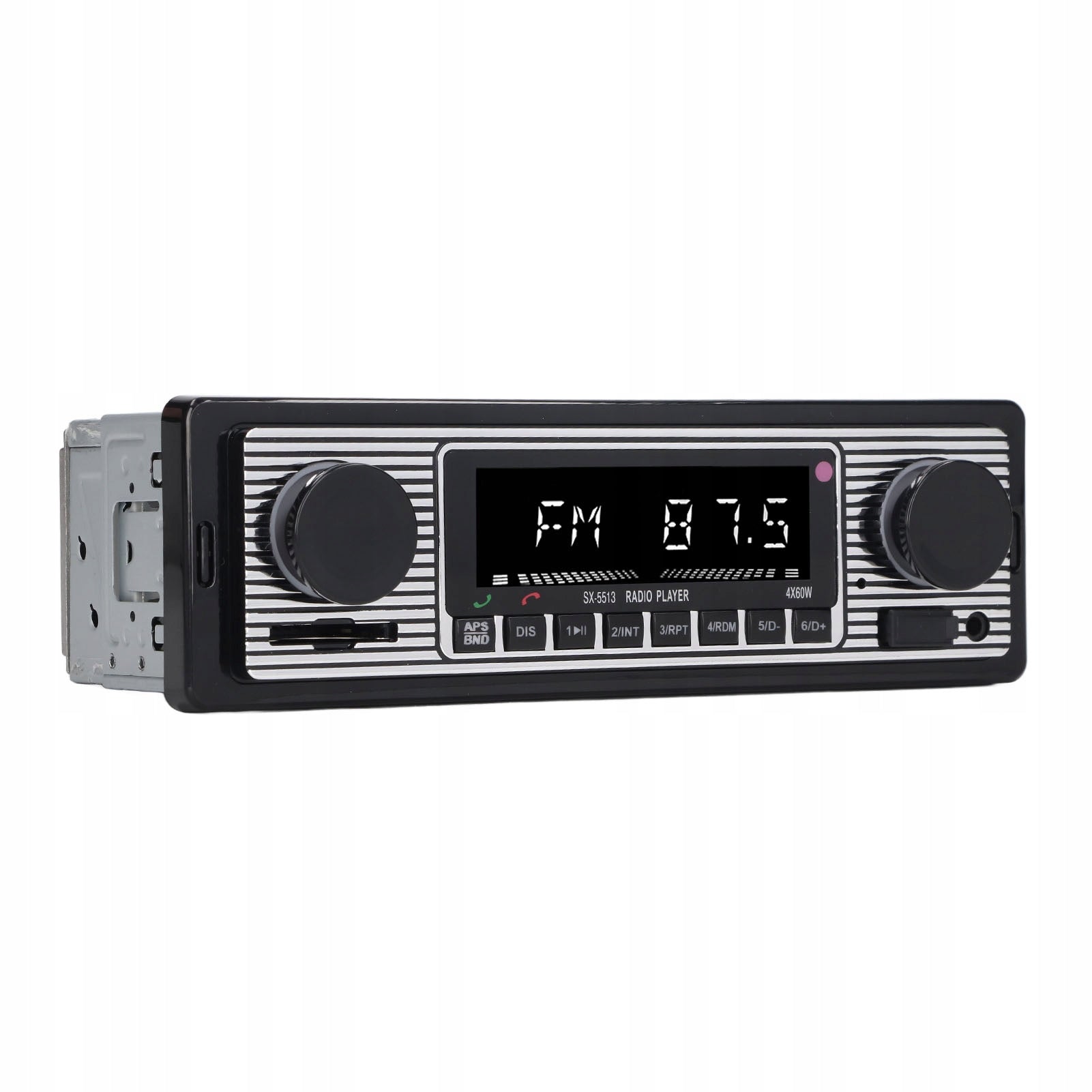 RETRO STYLE CAR RADIO BLUETOOTH USB MICROFO
