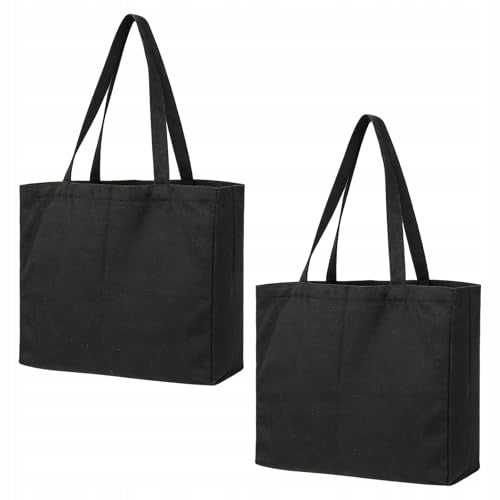 REUSABLE COTTON BAG 45X35 CM FOR MATERIAL SHOPPING 2 PCS. Brand no brand