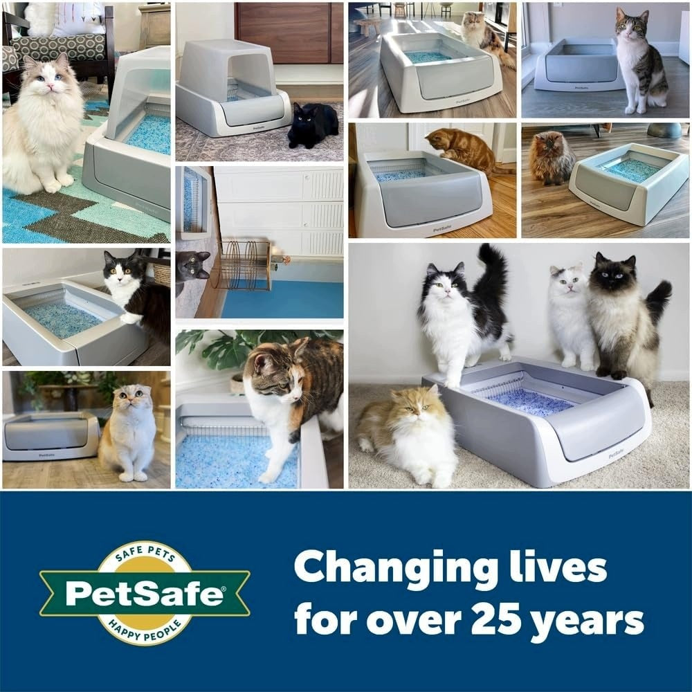 REUSABLE CRYSTAL LITTER TRAY FOR ODOR CONTROL LITTER BOX Brand PetSafe