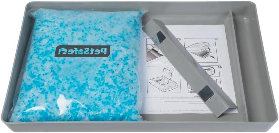 REUSABLE CRYSTAL LITTER TRAY FOR ODOR CONTROL LITTER BOX