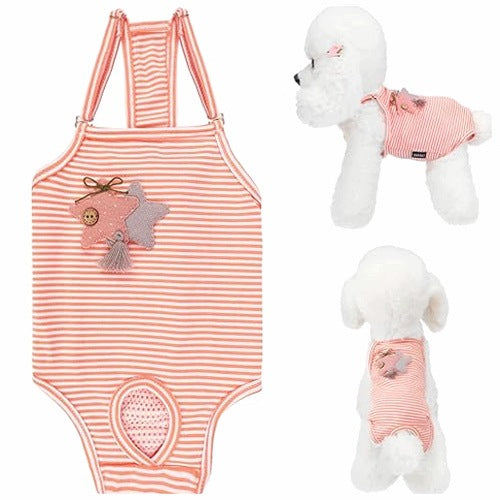 REUSABLE DOG DIAPERS ABSORBENT ADJUSTABLE FEMALE FOR HOME