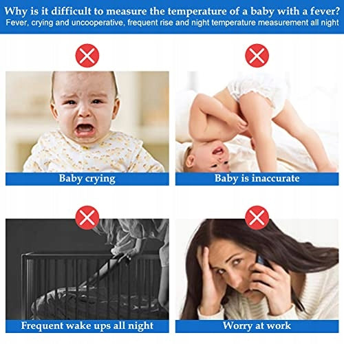 REUSABLE FRONT THERMOMETER STICKER FOR INFANT CHILDREN Manufacturer code Bez marki