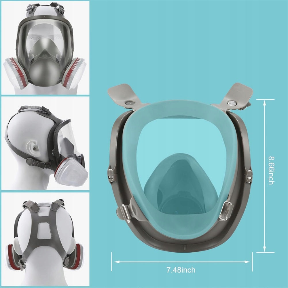 REUSABLE MASK, DUSTPROOF, ANTI-GAS FOR PAINTING, WORK Packaging status original