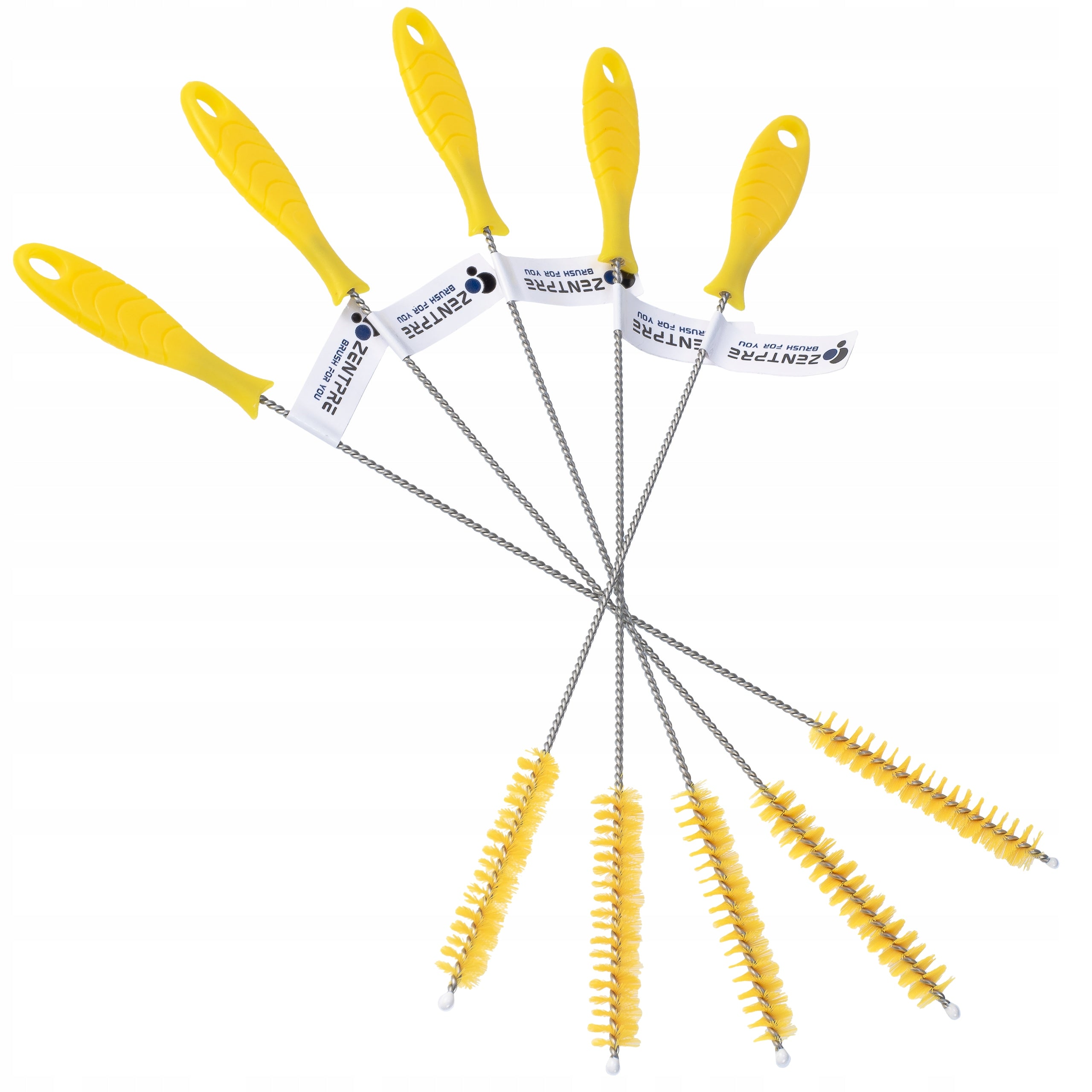 REUSABLE STRAW TUBE WASH BRUSH 5 PACK