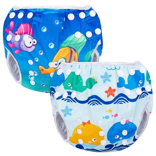REUSABLE SWIMMING DIAPERS ADJUSTABLE INFANTS 0 3 YEARS 2 Brand no brand