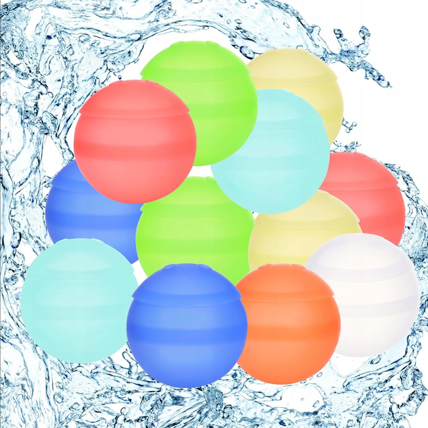 REUSABLE WATER BOMBS 12 PCS