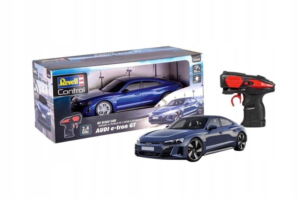Radijo bangomis valdomas automobilis Revell Scale Car Audi e-tron GT RC 24668