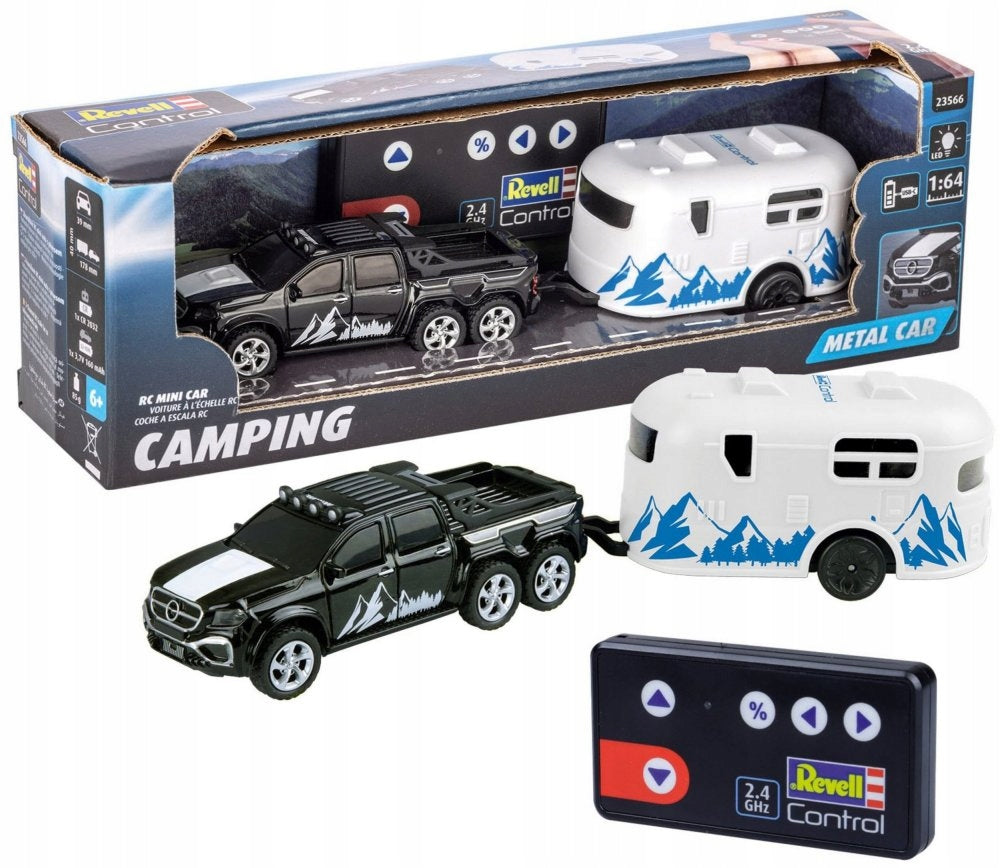 REVELL CONTROL RC motorhome with trailer 1:64 Remote controlled 2,4GHz 23566
