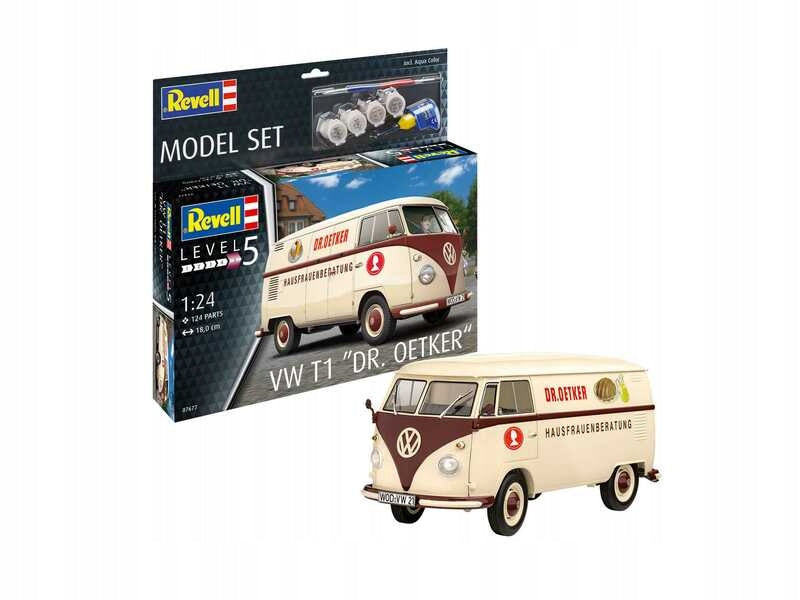 Konstruktorius Revell - VW T1 Dr. Oetker dovanų komplektas, 1/24, 67677