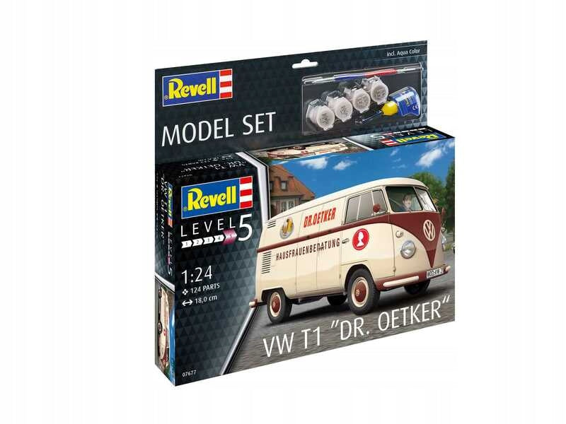 Konstruktorius Revell - VW T1 Dr. Oetker dovanų komplektas, 1/24, 67677