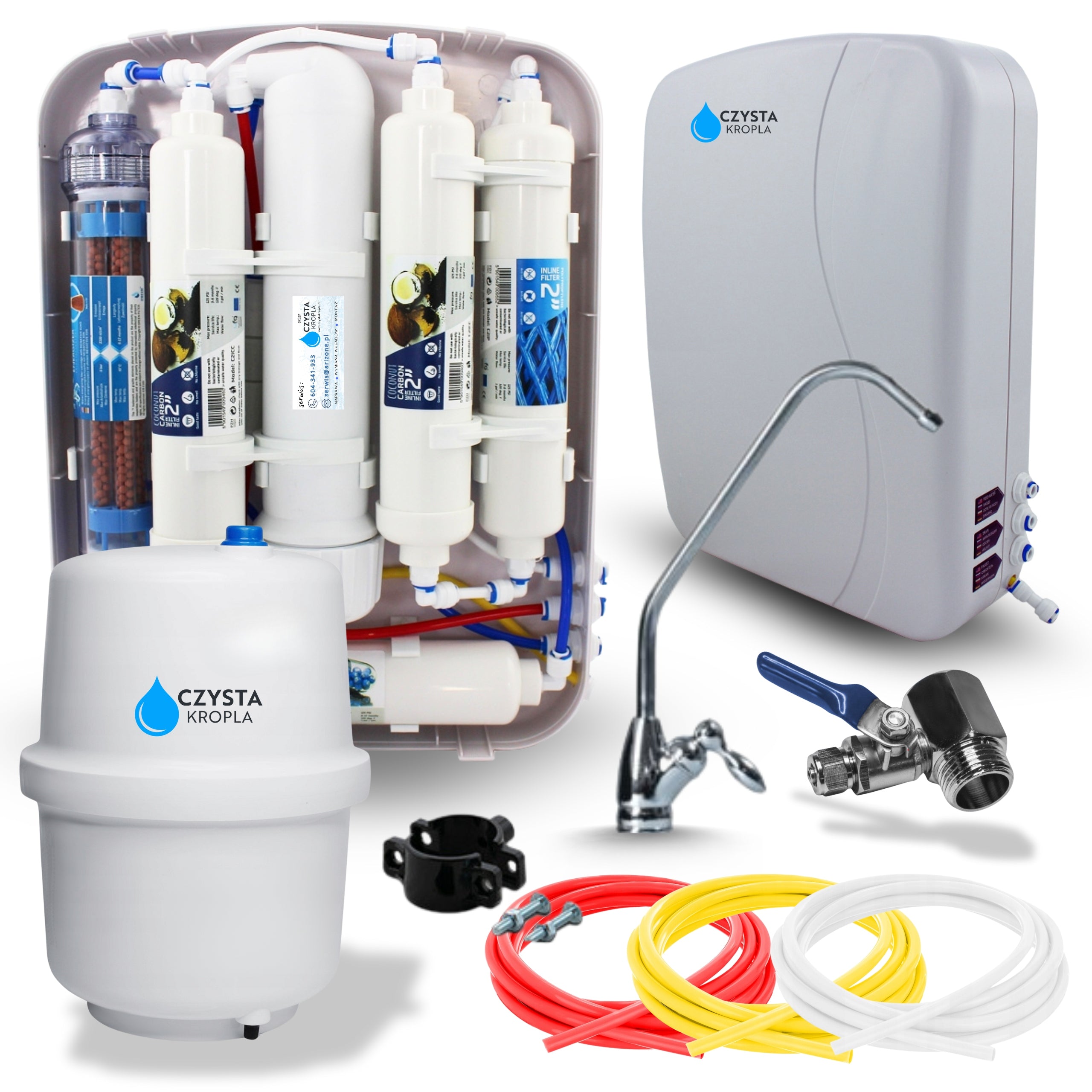 REVERSE OSMOSIS FILTER RO7 UNDER SINK KITCHEN WATER FILTER KIT