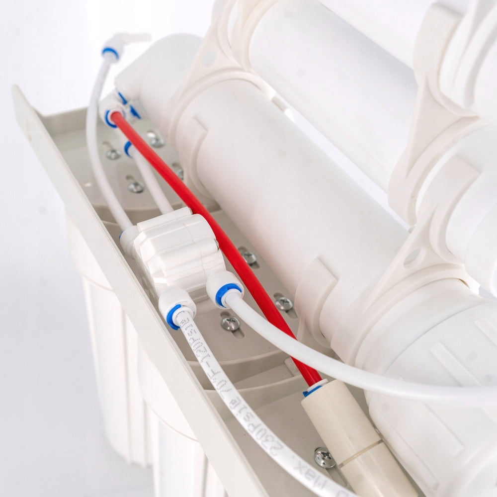 REVERSE OSMOSIS RO7 WATER FILTER FOR KITCHEN UNDER SINK WITH MINERALIZER SET Manufacturer code FILTR ODWRÓCONEJ OSMOZY RO7 #365