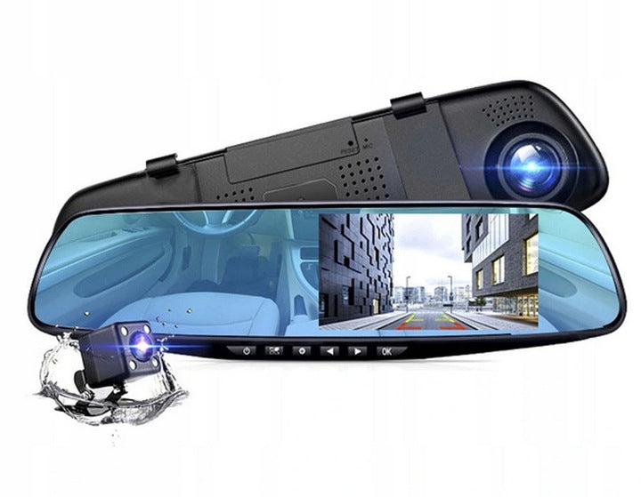 REVERSING CAMERA VIDEO RECORDER REARVIEW MIRROR Brand LOGIT
