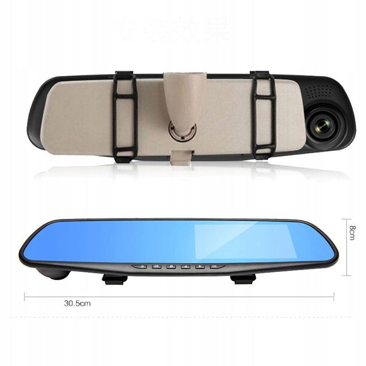 REVERSING CAMERA VIDEO RECORDER REARVIEW MIRROR EAN (GTIN) 5905999035260
