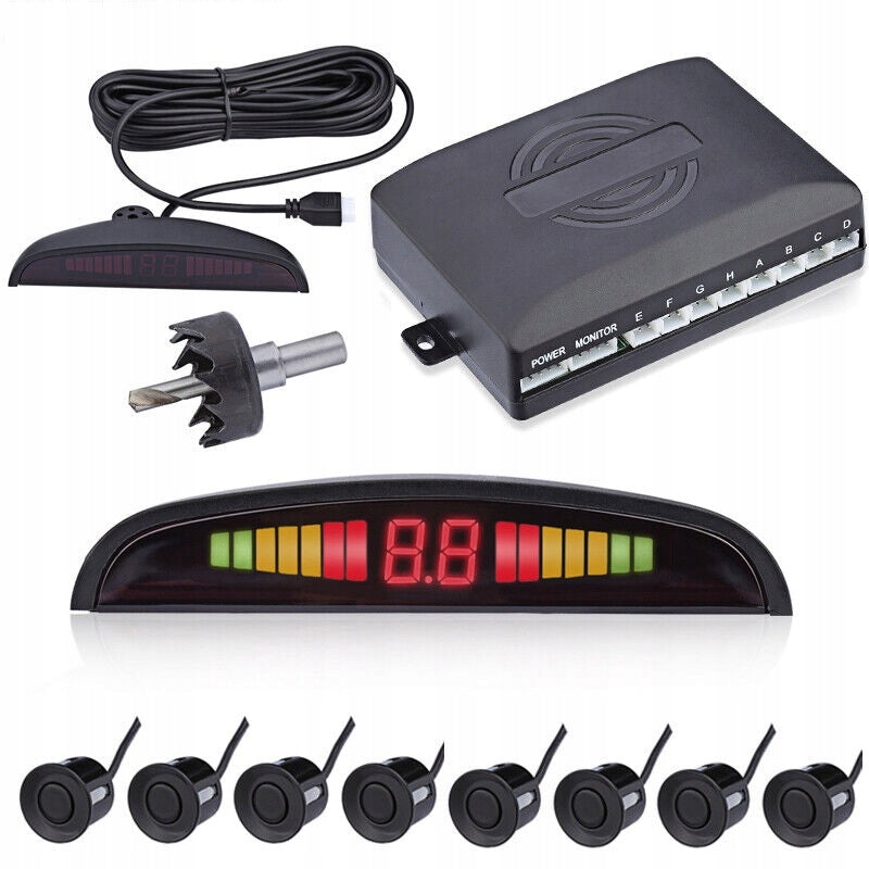 REVERSING SENSOR 8 SENSORS 4 FRONT 4REAR PARKING