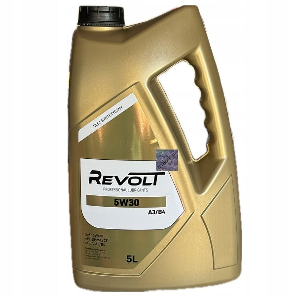 REVOLT SYNTHETIC PLUS 5W30 engine oil A002K5 5L