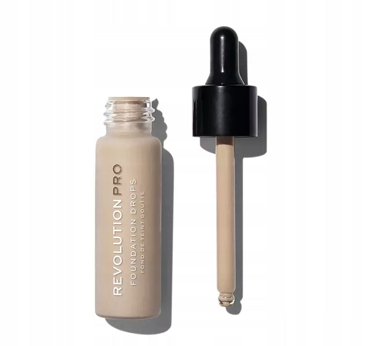 Makiažo pagrindas Revolution Pro Drops Foundation F2, 18 ml