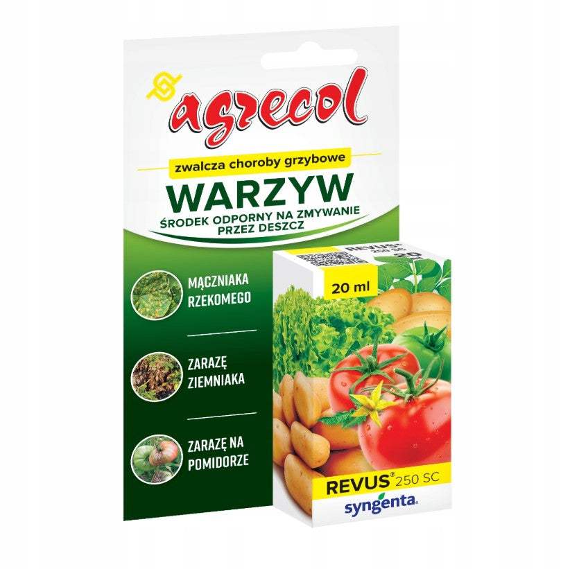 REVUS 250SC 20ml | FIGHTS VEGETABLE FUNGAL DISEASES | AGRECOL Packaging status original