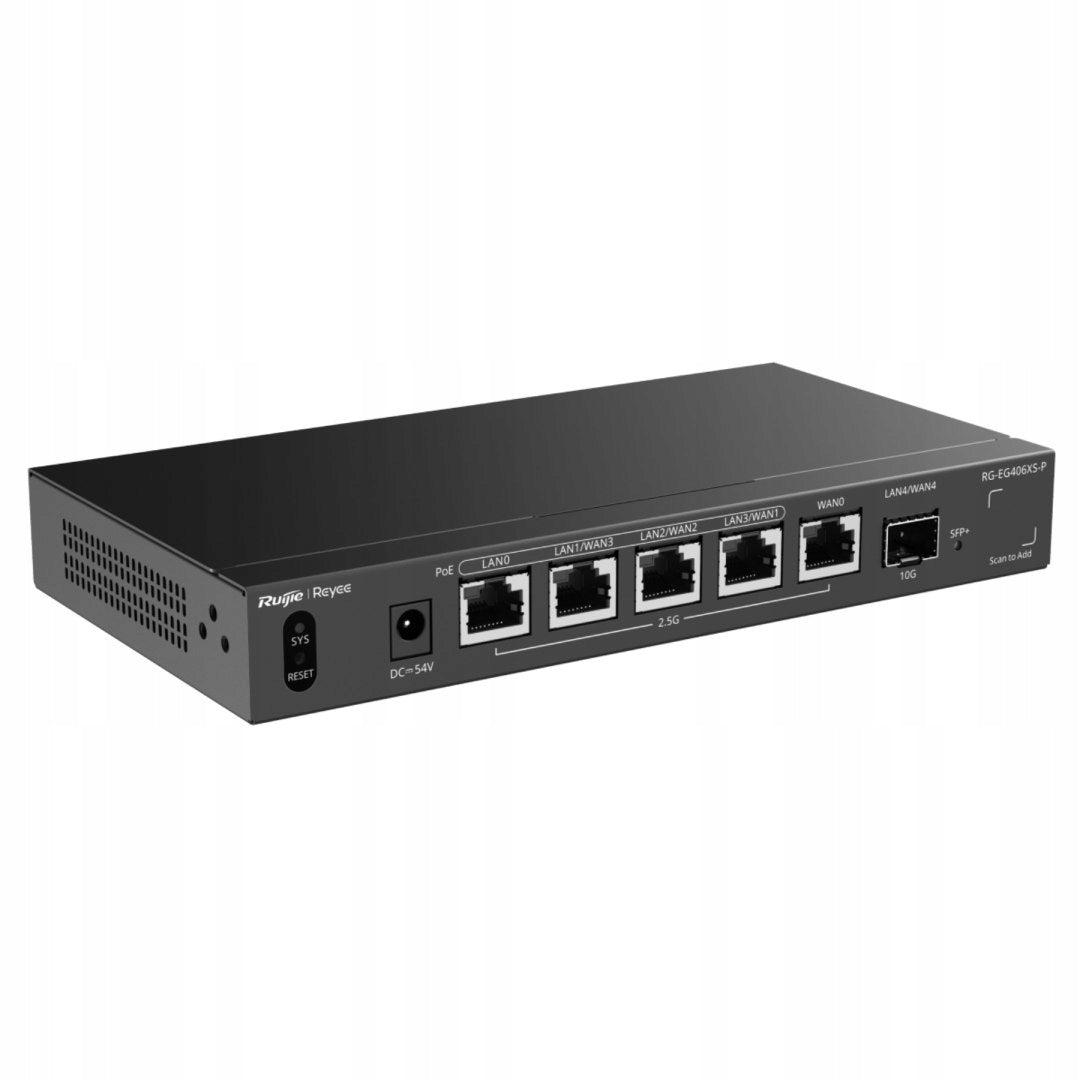 REYEE RG-EG406XS-P Router with 4 PoE and SFP+