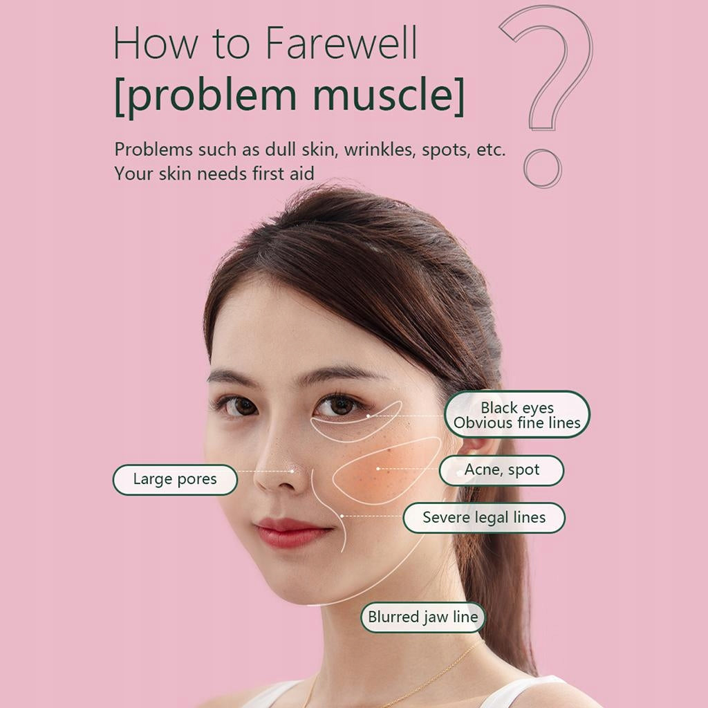 RF Face Massager Lifting Device Facial Radio Mesotherapy Skin Beauty White Medical device no