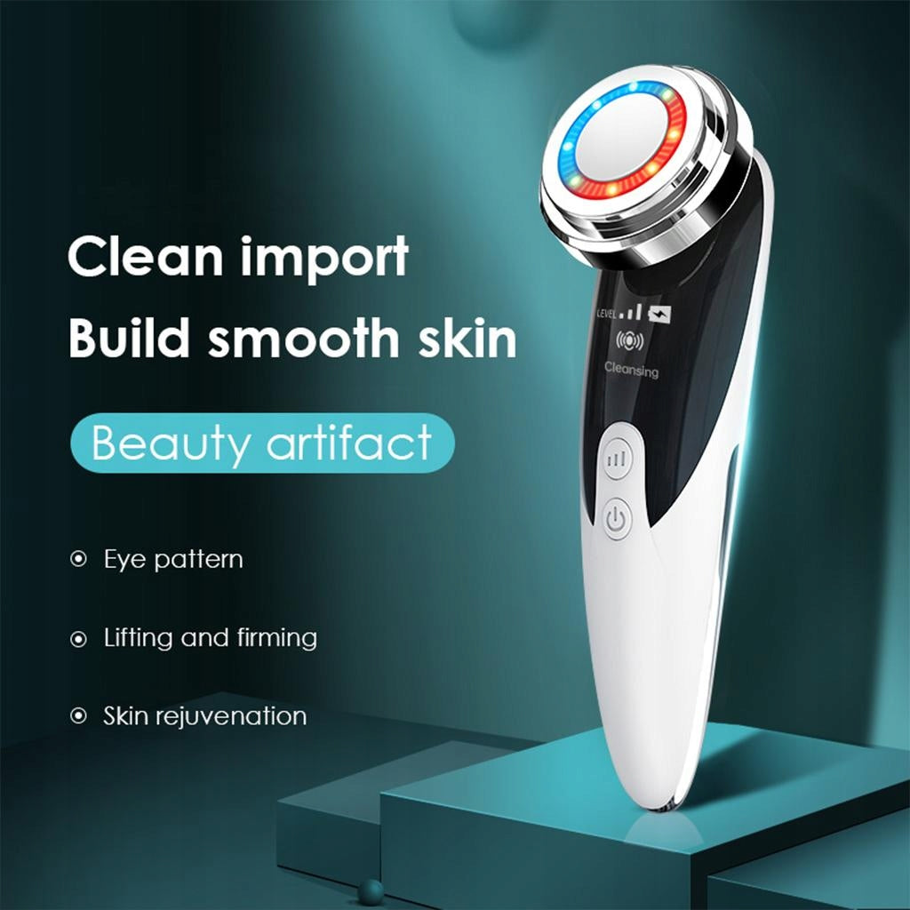 RF Face Massager Lifting Device Facial Radio Mesotherapy Skin Beauty White