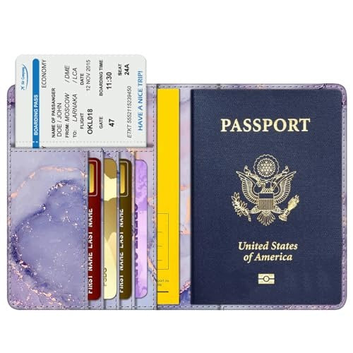 RFID FAUX LEATHER PASSPORT CASE FOR TRAVELER ORGANIZER Manufacturer code SWC5908807064421