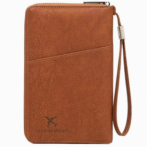 RFID PASSPORT ORGANIZER FOR FAMILY 4 PEOPLE TRAVEL BAG for birthday