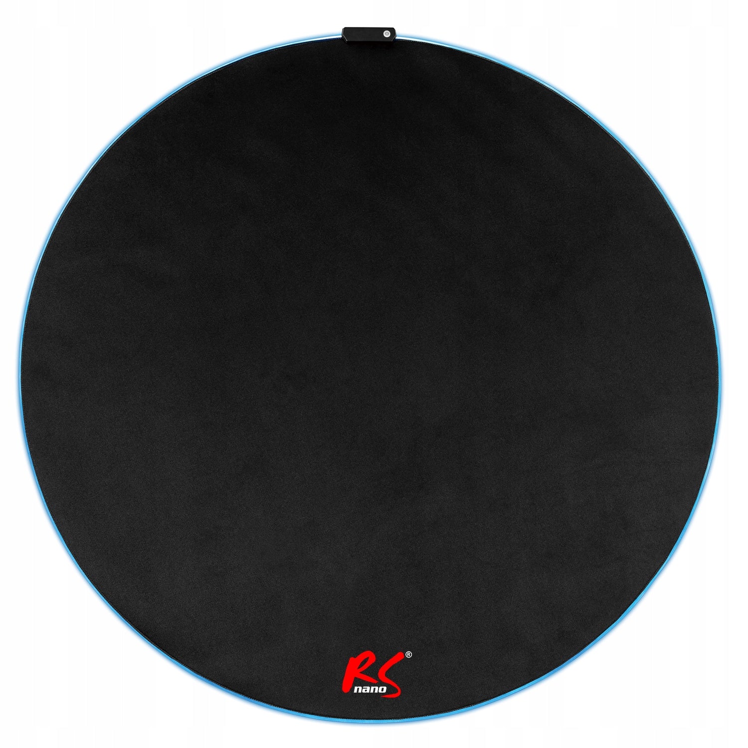 RGB Backlit Gaming Chair Protective Mat 100cm Round for Gamer