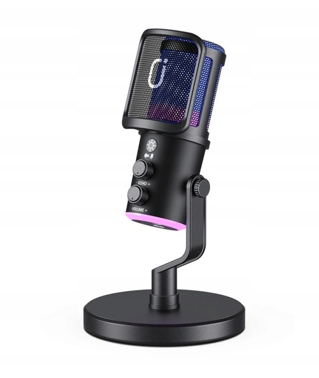 RGB Gaming Desktop Microphone for Podcast Streaming