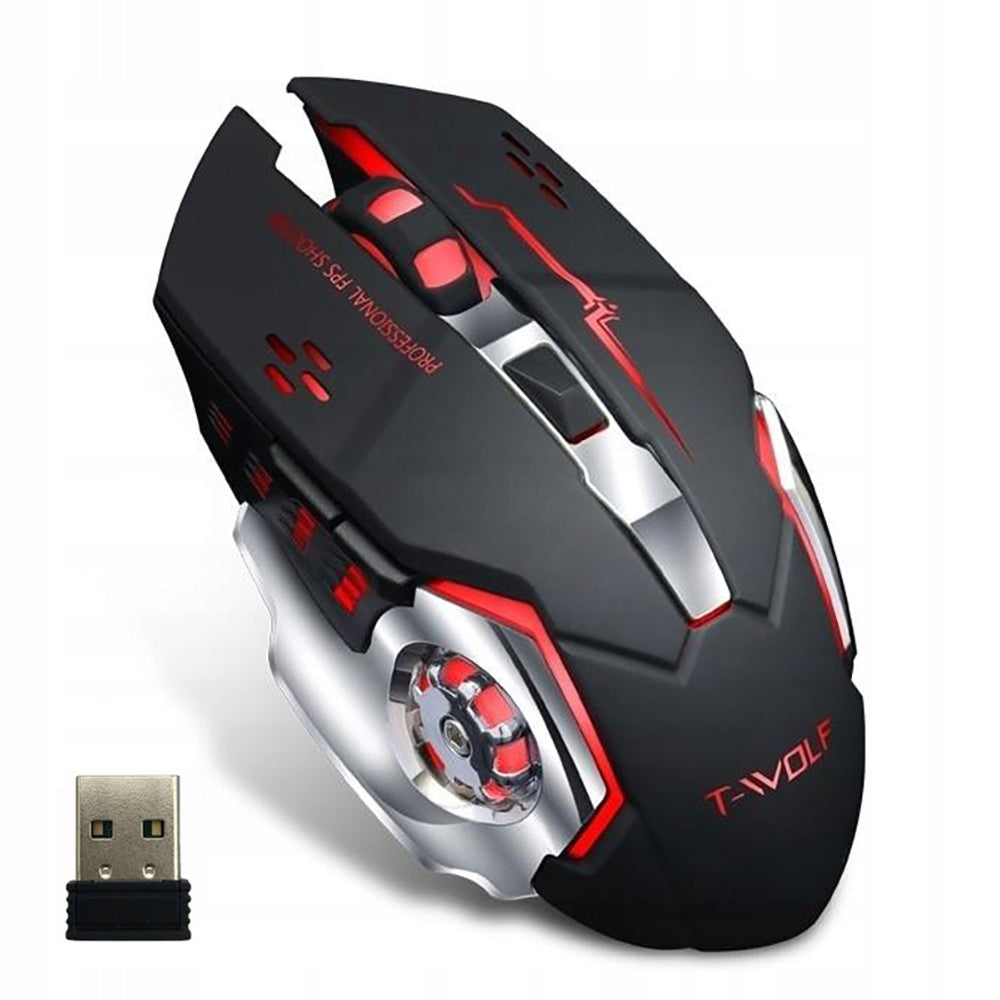 RGB LED Wireless Gaming Mouse | 1200-2400 DPI